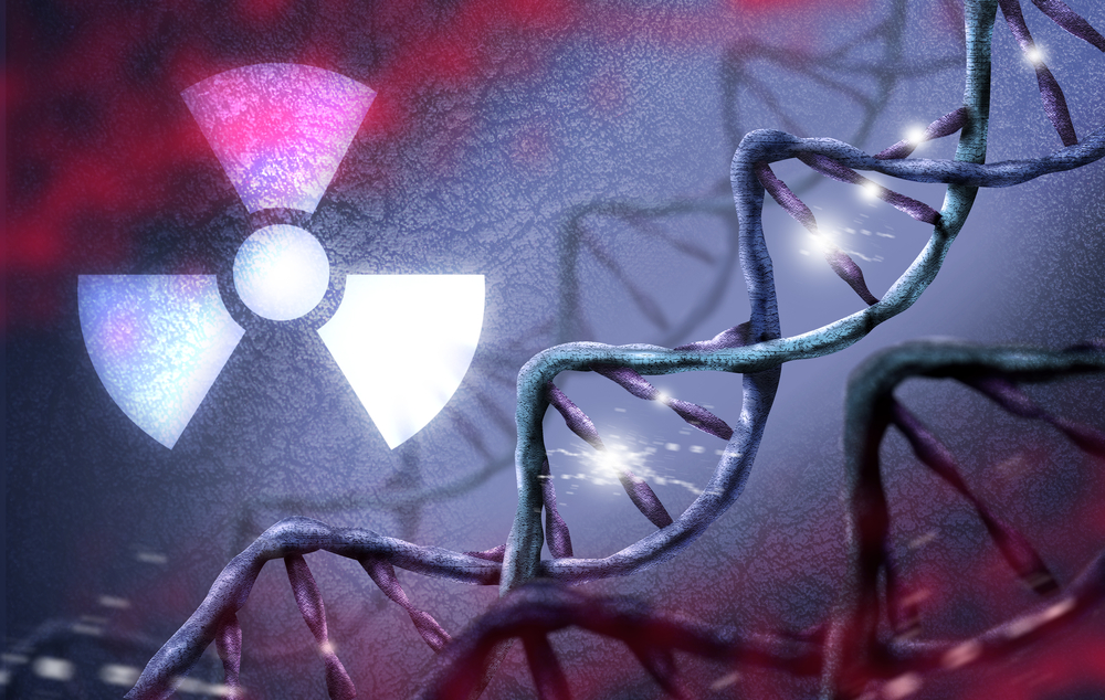 ДНК и радиоактивные символы